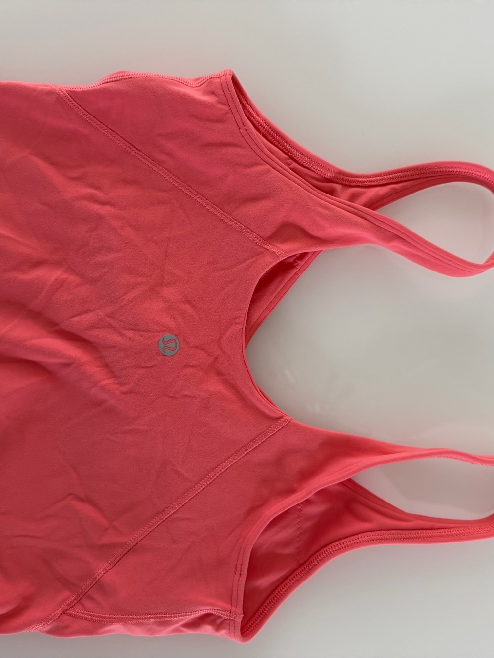 lululemon athletica Coral Pink Racerback Tank